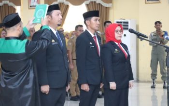 Bupati Jeneponto Lantik Tiga Pejabat Baru, Tekankan Inovasi dan Keterbukaan Terhadap Aspirasi Masyarakat