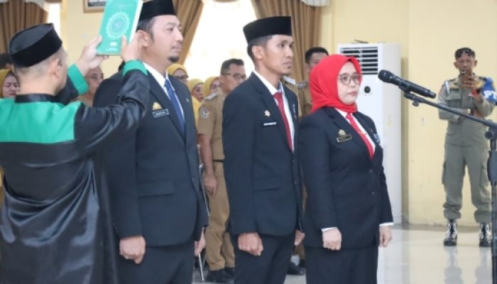 Bupati Jeneponto Lantik Tiga Pejabat Baru, Tekankan Inovasi dan Keterbukaan Terhadap Aspirasi Masyarakat