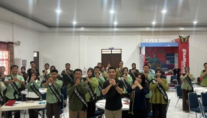 Cetak Generasi Muda Antinarkoba, Kasat Resnarkoba Polres Maros Bekali Finalis Duta Anti Narkoba